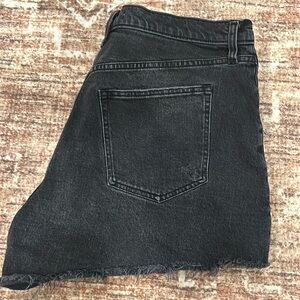 Curve love black Jean shorts
